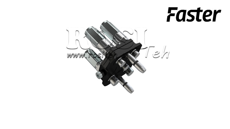 MULTI-FASTER SPOJKA 5CESTNÁ BSP 3×1/4 2×3/8 MOBILNÍ ČÁST