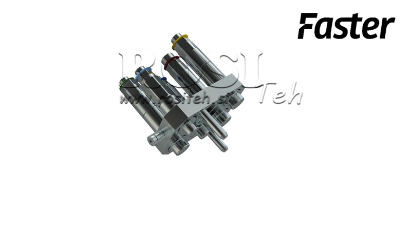 MULTI-FASTER SPOJKA 3PLK 5CESTNÁ BSP 3×3/8 2×9/16 MOBILNÍ ČÁST