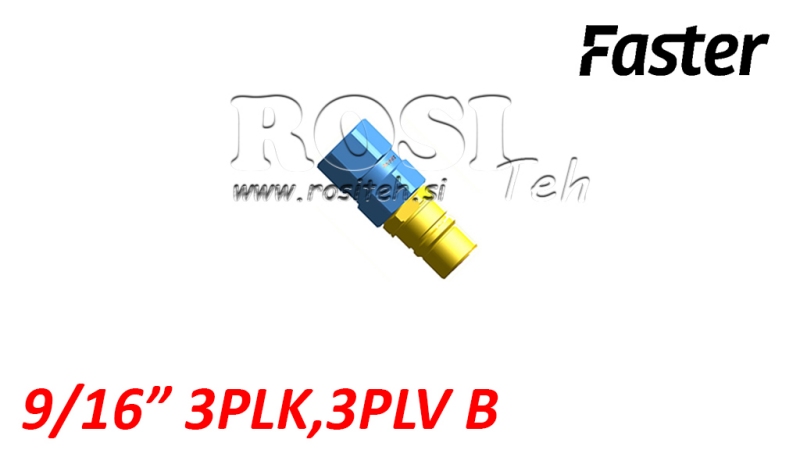 RYCHLOSPOJKA SAMEC PRO MULTI-FASTER 9/16 3PLK 3PLV B POHYBLIVÁ ČÁST