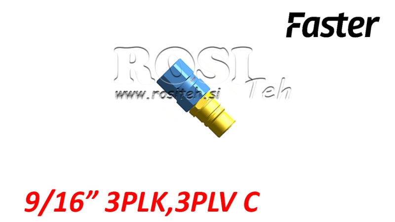 RYCHLOSPOJKA SAMEC PRO MULTI-FASTER 9/16 3PLK 3PLV C POHYBLIVÁ ČÁST