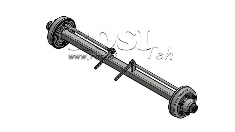 NÁPRAVA PRO PŘÍVĚS 7200 kg S BRZDAMI (1800 mm)
