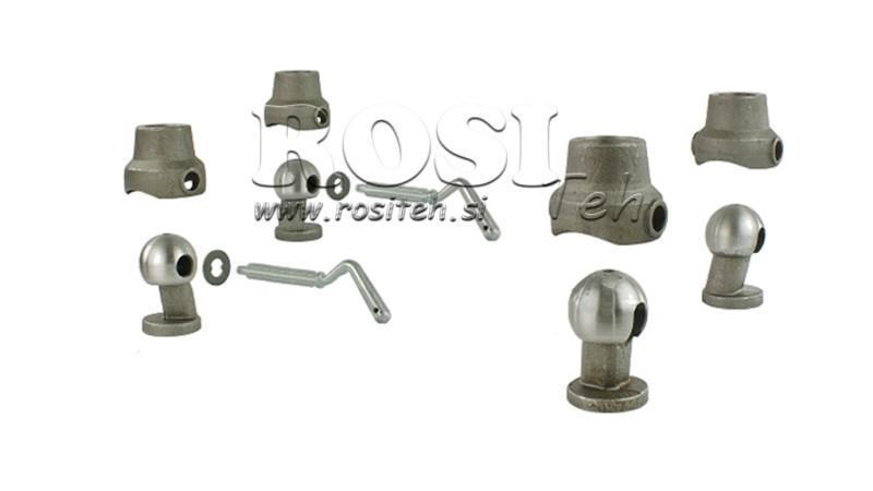 SET OF HOLDERS FOR DUMP TRUCK BOX FI60