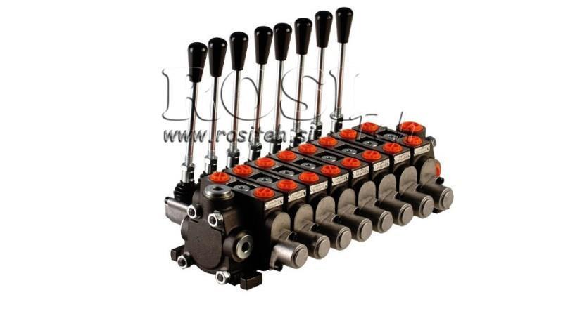 Hydraulický ventil 8xPC70