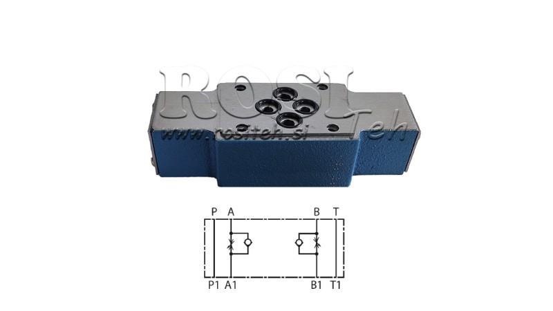 FLOW REGULATOR CETOP 3 INLET