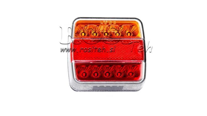 LED REAR LIGHT FOR TRAILER COMBINED 4 FUNCTIONS 12V