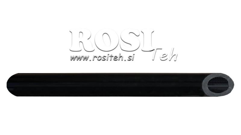 AIR BRAKE HOSE RISLAN 12x8 BLACK