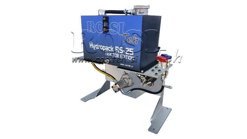 HYDRAULICKÝ AGREGÁT TRAKTORU KAPACITA 70lit PRŮTOK 53lit/min 2XP80