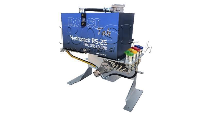 TRACTOR HYDRAULIC AGGREGATE WITH A CAPACITY OF 100lit FLOW 53lit/min 4XP80