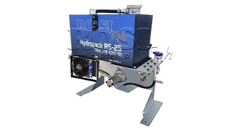 TRACTOR HYDRAULIC AGGREGATE CAPACITY 100lit FLOW 53lit/min 1XP80 - WITH OIL COOLER