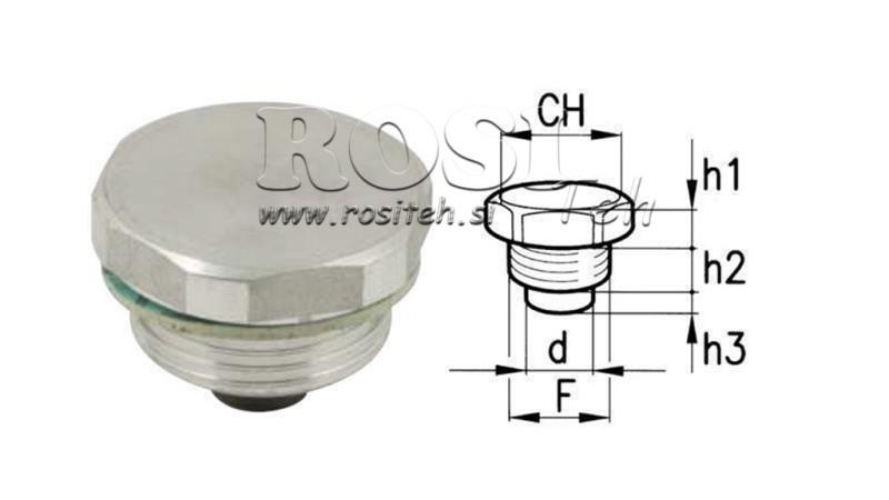 HYDRAULIC MAGNET - PLUG 3/4