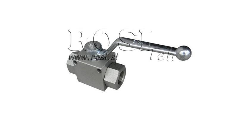 HYDRAULICKÝ ZAVÍRACÍ VENTIL RS2 3/8 - 500BAR - 35 lit