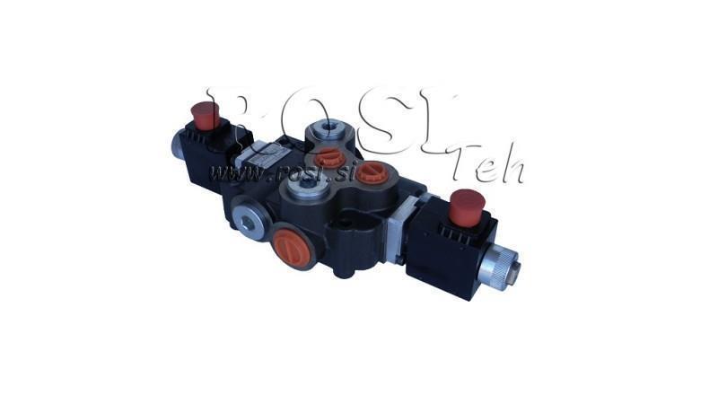 HYDRAULIC VALVE 1xZ80 12V DC