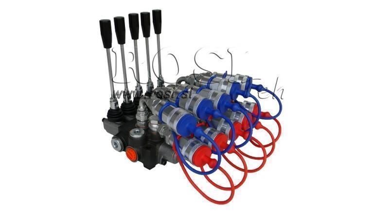 HYDRAULICKÝ VENTIL 5xP40 EXPANZE