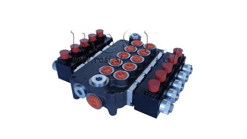 HYDRAULIC VALVE 5xZ80 12V DC