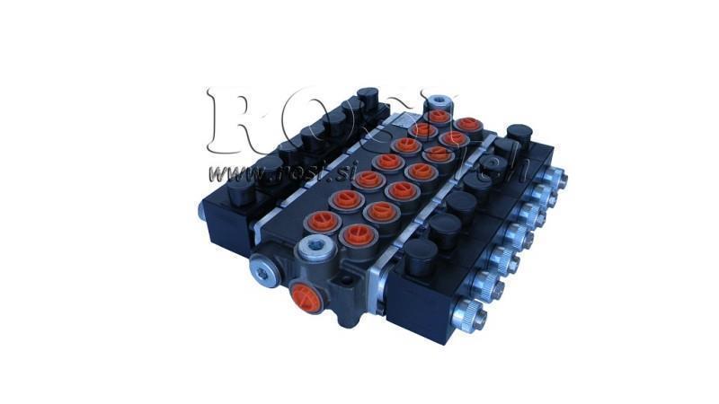 HYDRAULIC VALVE 7xZ50 12V DC