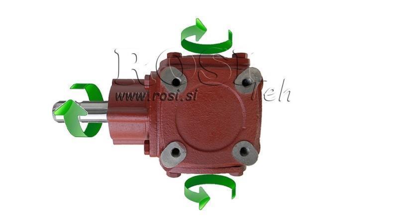 ANGLE REDUCER TB-19J 1.46:1 (23HP-16.9kW)