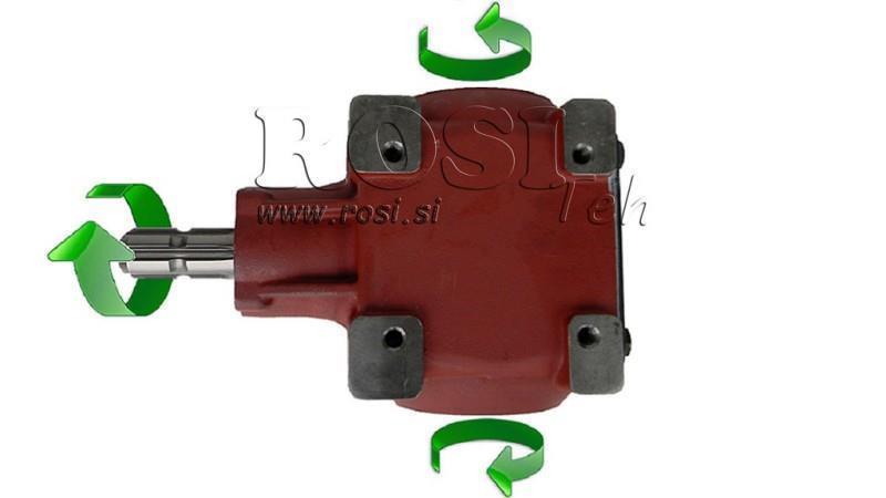 ANGLE GEAR TB-27J 1.46:1 (40HP-29.4kW)