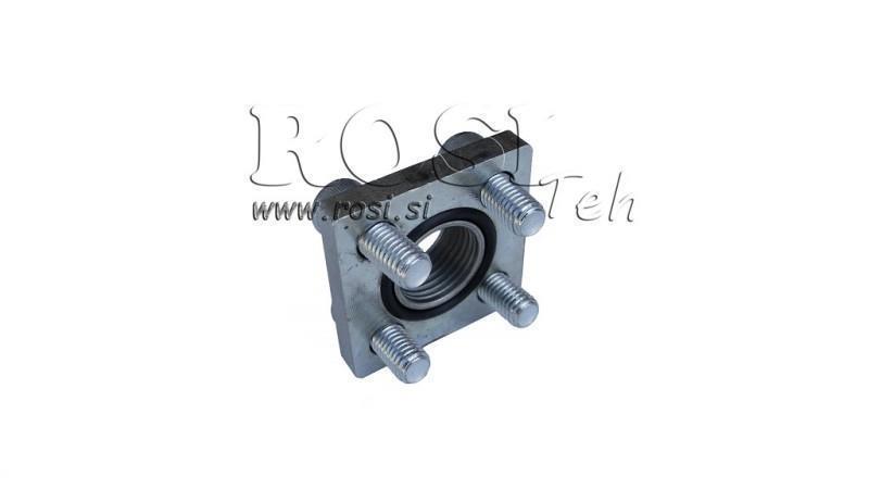 PIPE CONNECTOR 1/2 - STRAIGHT FLANGE fi 40