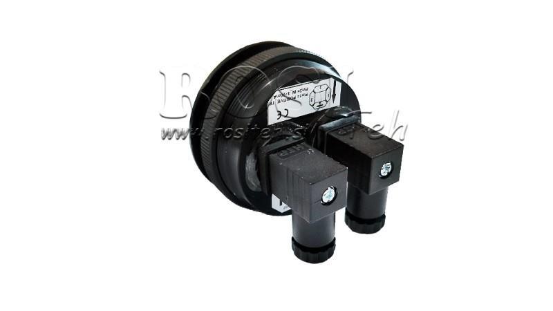 ELEKTRONICKÝ SPÍNAČ TLAKU S MANOMETREM KD59 0-400 BAR