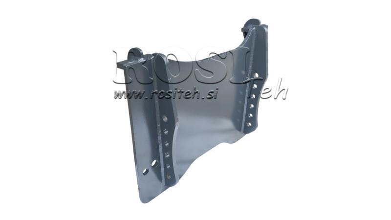 MONTÁŽNÍ DESKA TRAKTORU PRO PŘEDNÍ HYDRAULIKU