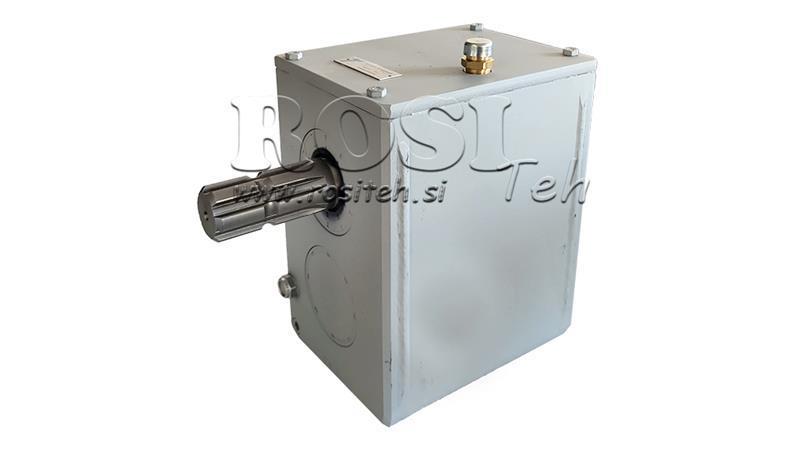 REDUKTOR TRAKTORU - 1:1.85 (80HP-60kW) ŽENSKÝ-MUŽSKÝ