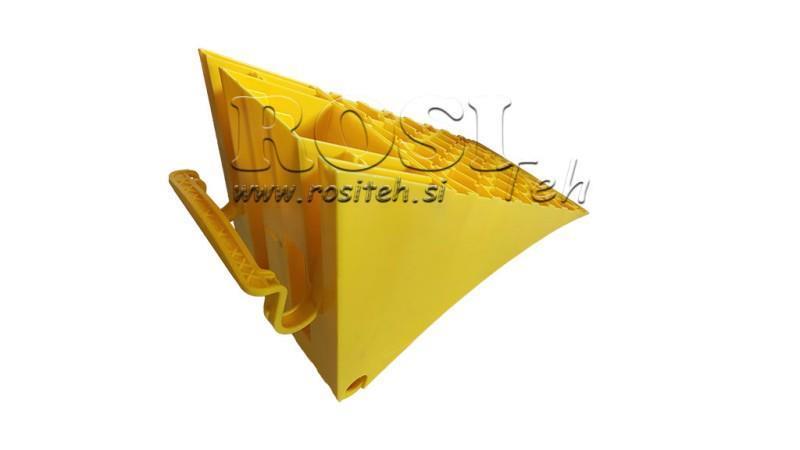 PLASTOVÝ KLÍN HOMOLOGOVANÝ DIN 76051/E53 6,500 Kg