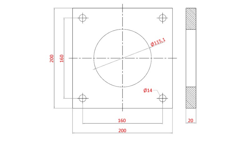 PLOCHY PRO CYLINDR AL.100