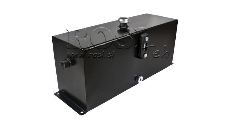 METAL RESERVOIR 25 LITERS CUBE 260x170x600mm COMPLETE WITH EQUIPMENT
