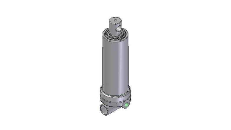 2633F -TELESCOPICKÝ CYLINDR DÍRA - DÍRA 3 KROKY CESTA 683 FI 95
