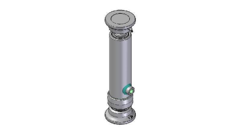 2720S -TELESCOPICKÝ CYLINDR KULIČKA – KULIČKA 2 KROKY CESTA 455 FI 80