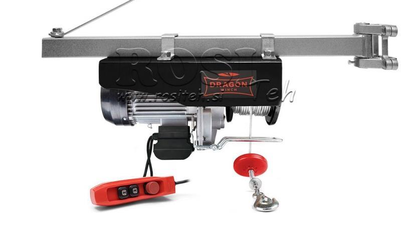 ELEKTRICKÝ VÁLEC 230 V DWI 500/990 kg