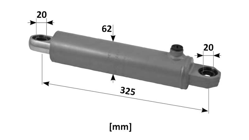 HYDRAULICKÝ ŘÍDÍCÍ CYLINDR SAME OEM-0.448.6342.4