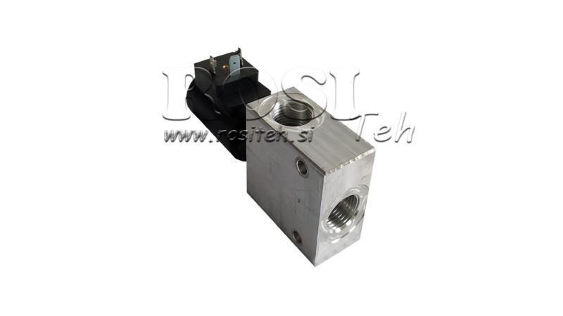 DVOUCESTNÝ VENTIL 1/2 (NC) 24V - 60lit