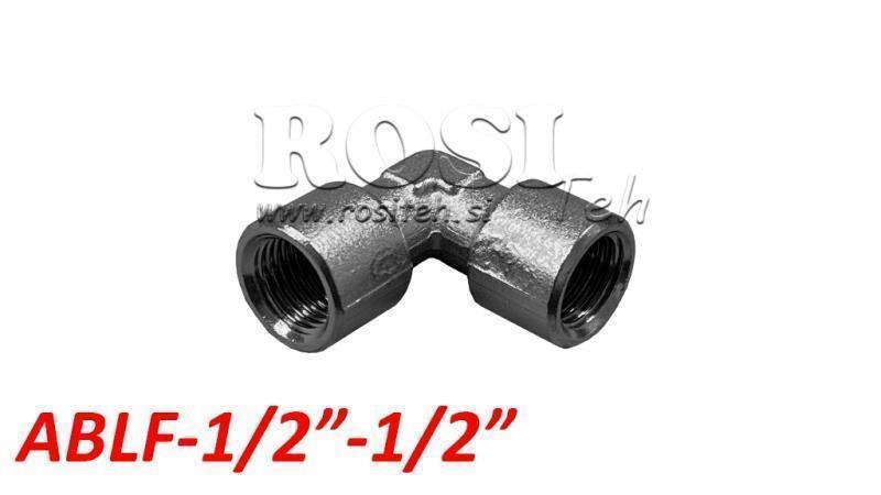 PNEUMATICKÉ KLASICKÉ ÚHLOVÉ PŘIPOJENÍ ABLF-012-012