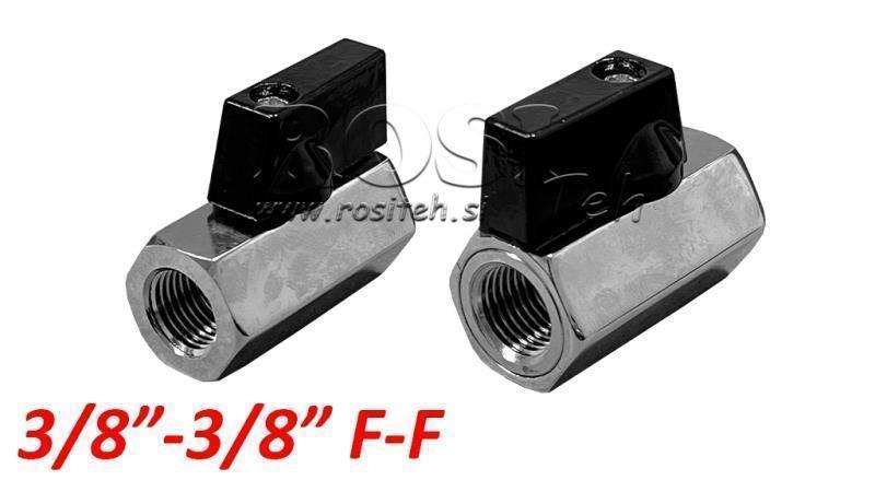 PNEUMATICKÝ KULOVÝ VENTIL VP-PIPE 038-038 F-F