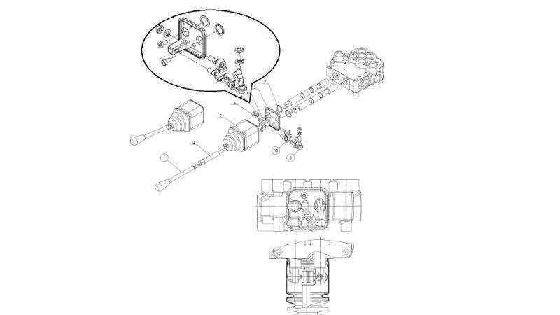 montážní diagram