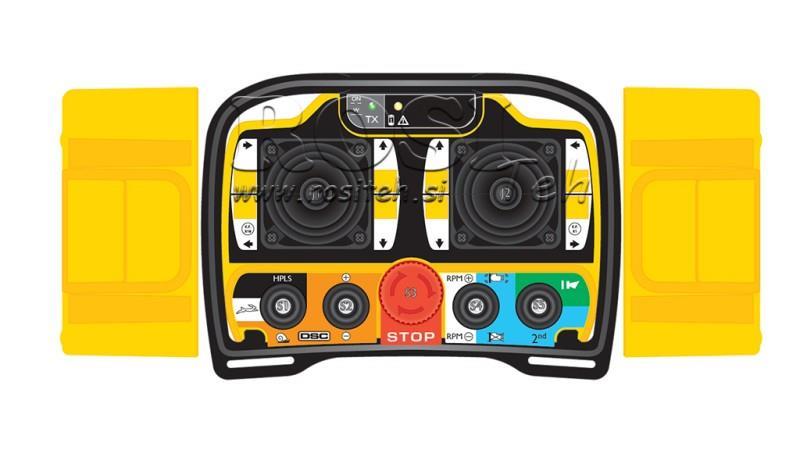 RADIOVÉ DÁLKOVÉ OVLÁDÁNÍ - PROPORČNÍ - ZEUS2 B2 10015 Standard