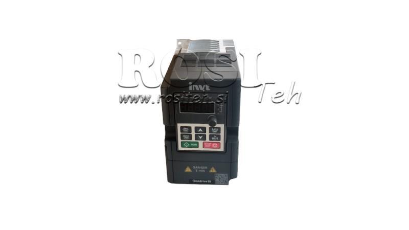 FREKVENČNÍ MĚNIČ-INVERTOR 1Fáze 0.75kW GD10-0R7G-S2-B