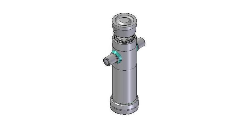 3021S -TELESCOPIC CYLINDER STANDARD/BALL 2 STAGES STROKE 495 DIAMETER 95
