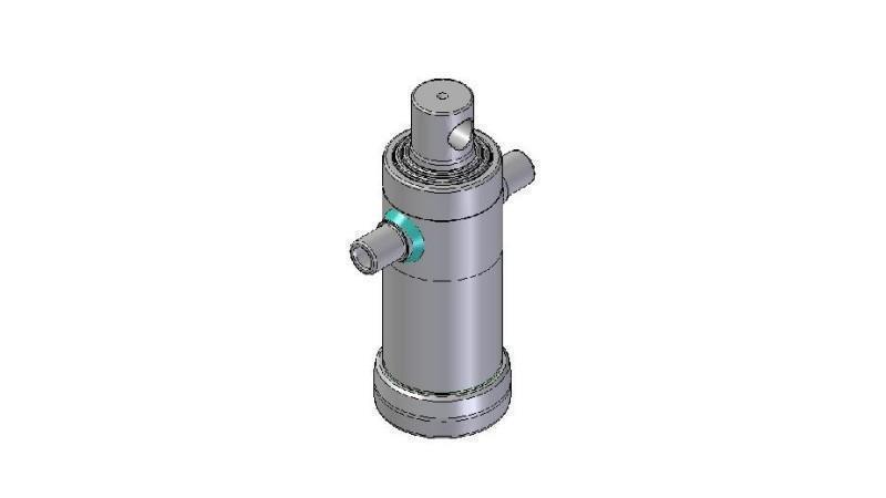 3032F -TELESCOPICKÝ CYLINDER STANDARD/DÍRA 3 STUPNĚ ZDVIH 683 PRŮMĚR 112