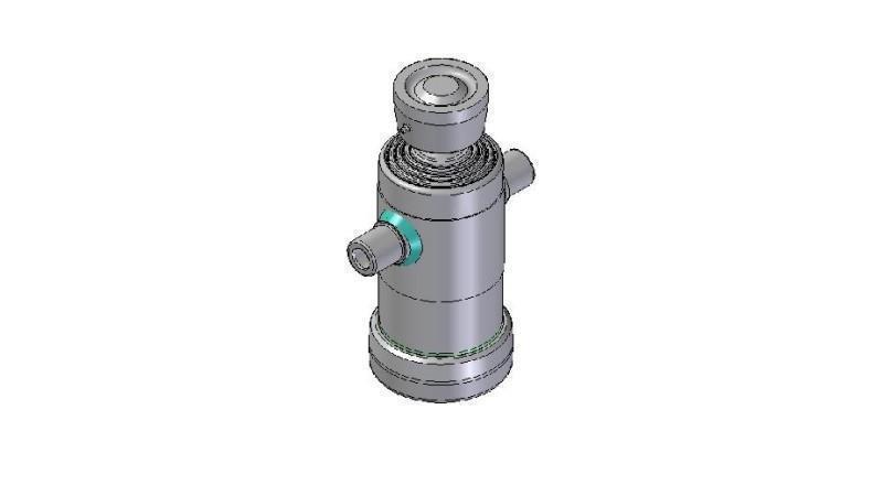 3041S -TELESCOPIC CYLINDER STANDARD/BALL 4 STAGES STROKE 670 DIAMETER 124