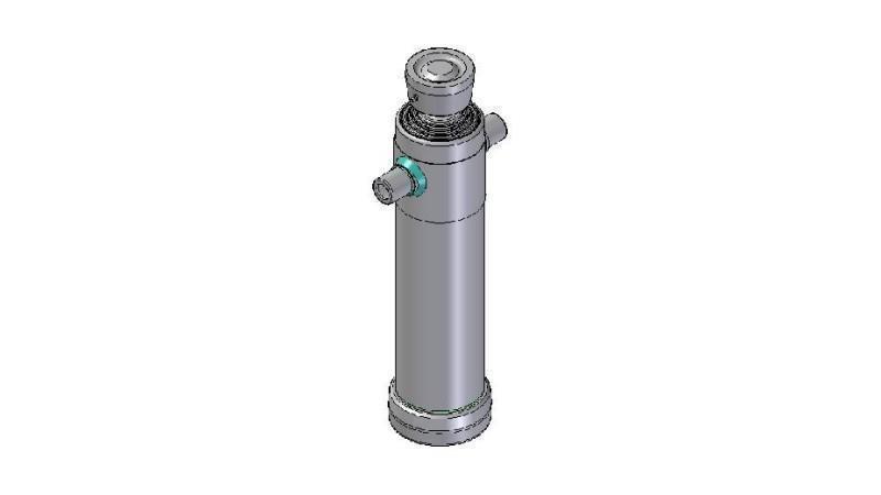 3048S -TELESCOPICKÝ CYLINDR STANDARD/KULIČKA 4 STUPNĚ ZDVIH 1710 PRŮMĚR 124