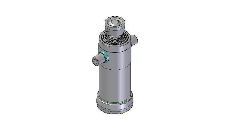 3053S -TELESCOPICKÝ CYLINDR STANDARD/KULIČKA 5 STUPŇŮ ZDVIH 1480 PRŮMĚR 152