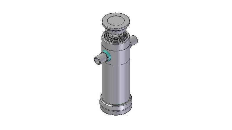 3065S -TELESCOPIC CYLINDER STANDARD/BALL 4 STAGES STROKE 1050 DIAMETER 112