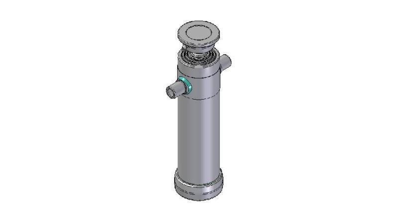 3067S - TELESCOPICKÝ CYLINDR STANDARD/KULIČKA 4 STUPNĚ ZDVIH 1390 PRŮMĚR 112