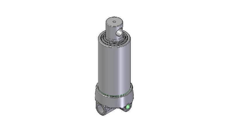 3631F -TELESCOPICKÝ CYLINDR DÍRA - DÍRA 3 KROKY CESTA 593 FI 112