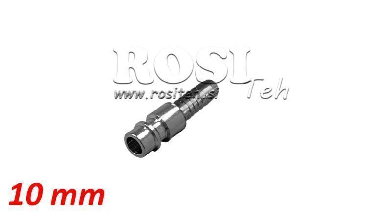 PNEUMATICKÉ RYCHLOUPÍNACÍ KONEKTOR MUŽ SPRUCE 10mm - DN7.2