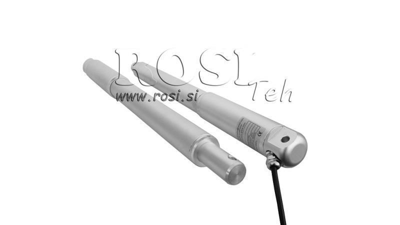 ELEKTRICKÝ CYLINDR 12V 100kg-9mm/sec ZDVIH 300mm