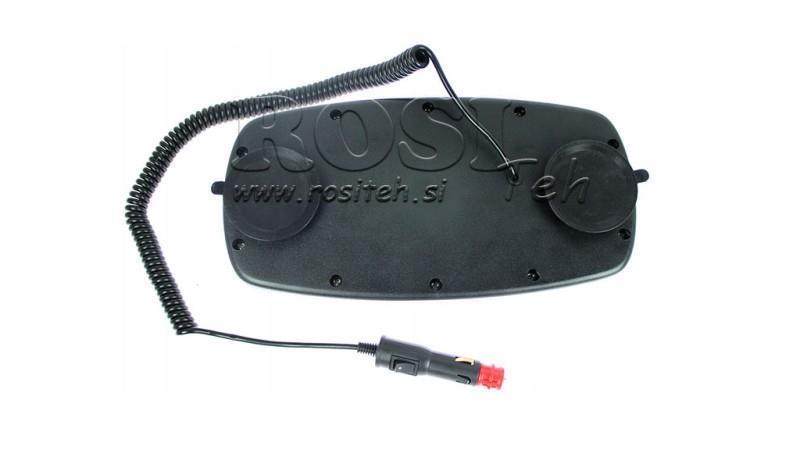 LED MAGNETIC STROBE ROTATING LIGHT 20 LED 50W 12V-24V