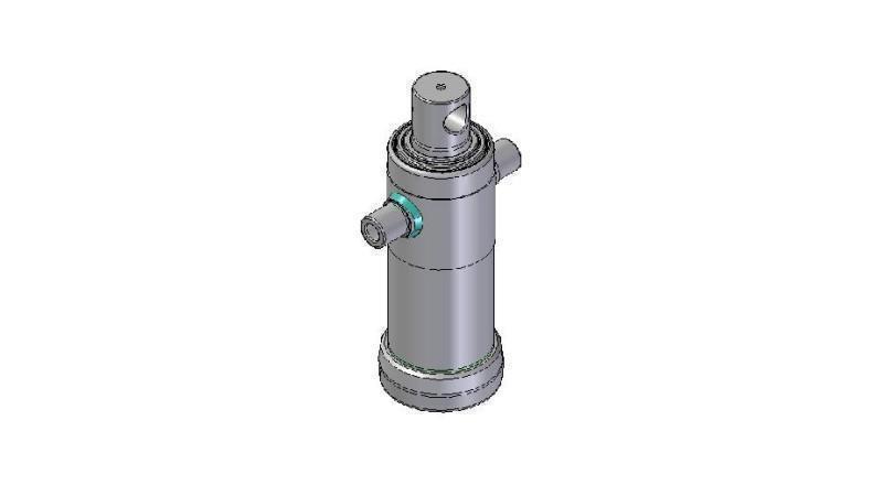 4032F -TELESCOPICKÝ CYLINDER STANDARD/DÍRA 3 STUPNĚ ZDVIH 788 PRŮMĚR 124